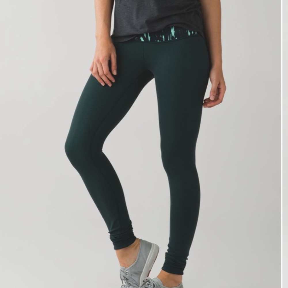 Lululemon wunder under reversible leggings